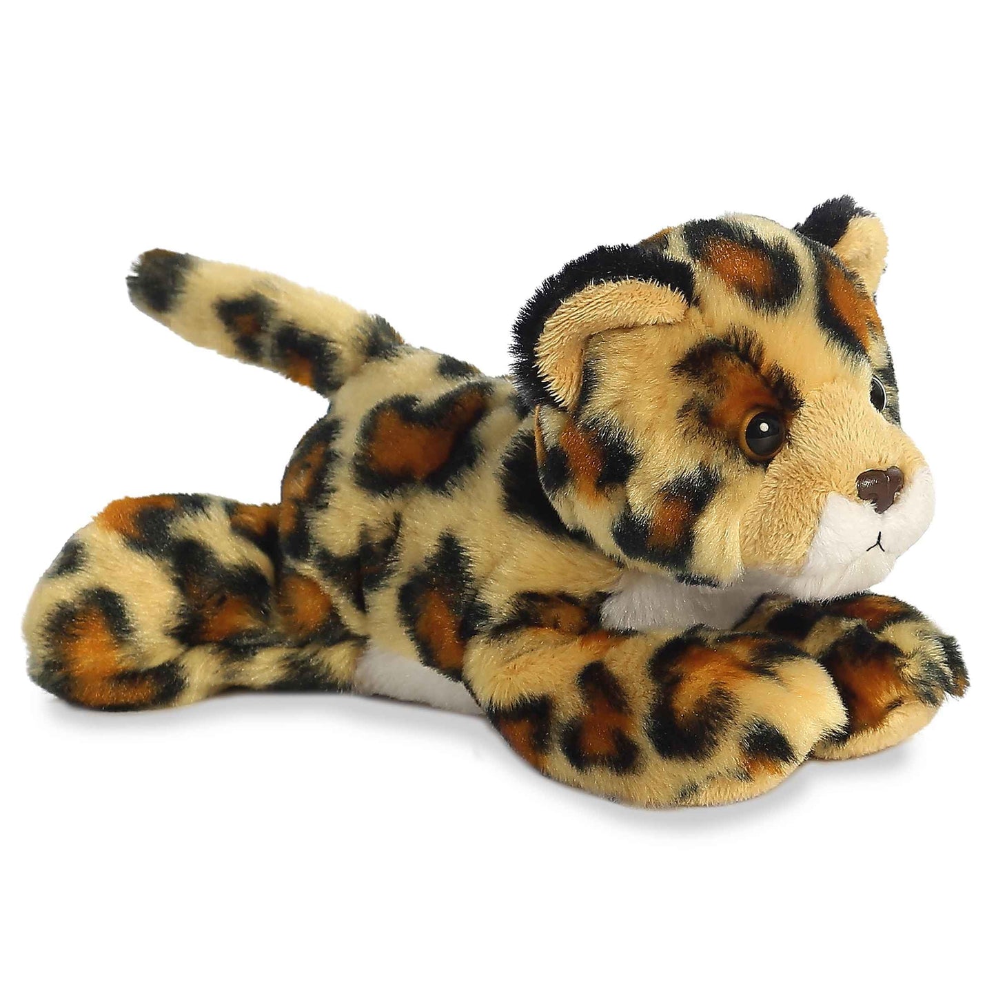 Aurora® Adorable Mini Flopsie™ Ginger Cat™ Stuffed Animal - Mini Companions Ready for Playful Adventures - for Kids All Ages, Toddlers, Adults, and Families - Orange 8 Inches