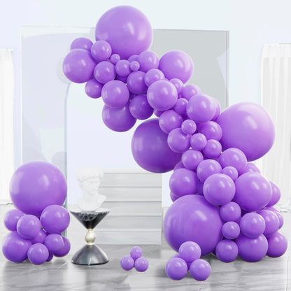 PartyWoo White Balloons 140 pcs Different Sizes of 18 12 10 5 Inch White Balloons Arch Kit Garland for Wedding Baby Shower Birthday Bridal Shower Graduation Engagement Party Decorations White-Y13