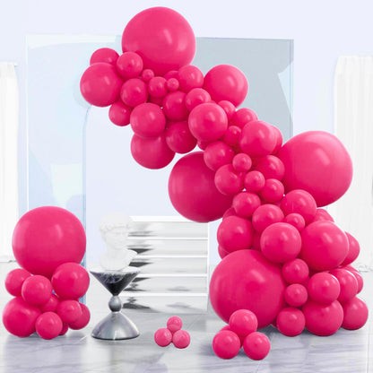 PartyWoo White Balloons 140 pcs Different Sizes of 18 12 10 5 Inch White Balloons Arch Kit Garland for Wedding Baby Shower Birthday Bridal Shower Graduation Engagement Party Decorations White-Y13