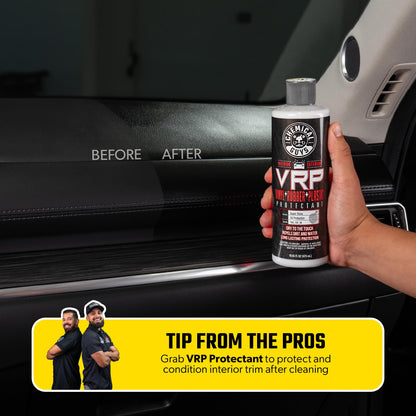 Chemical Guys Total Interior Cleaner & Protectant Interior Cleaner, Cleans & Protects Leather, Vinyl, Plastic, Rubber, Glass with a Streak-Free Finish — Cars, Trucks, SUVs, RVs, 16 oz