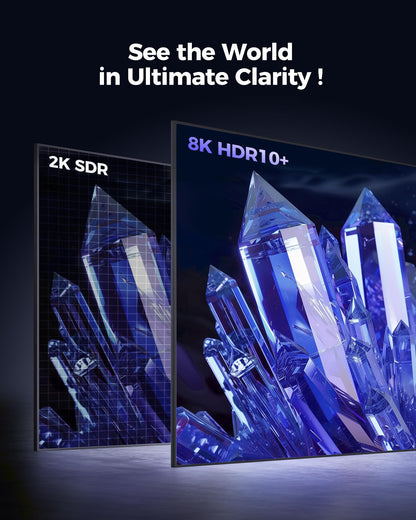 Silkland Zertifiziertes HDMI 2.1 Kabel, [4K@240Hz 144Hz 120Hz, 8K@60Hz] 1440P Ultra High Speed HDMI Kabel 48Gbps (Verbessertes geflochtenes Design), HDR10+, eARC, HDCP 2.3, Kompatibel mit Xbox/PS5/PS4/Roku TV-2m