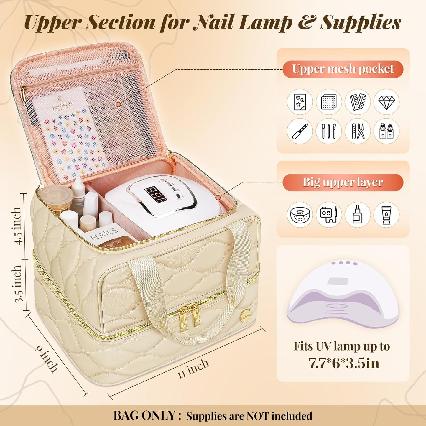 YOREPEK Nail Polish Organizer Case: A Game-Changer for Nail Enthusiasts