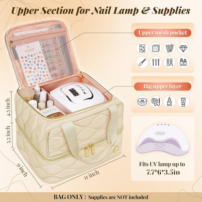 YOREPEK Nail Polish Organizer Case: A Game-Changer for Nail Enthusiasts