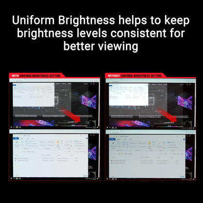 ASUS ROG Swift 32” 4K OLED Gaming Monitor (PG32UCDM) - UHD (3840 x 2160), QD-OLED, 240Hz, 0.03ms, G-SYNC Compatible, Custom Heatsink, Graphene Film, 99% DCI-P3, True 10-bit, 90W USB-C