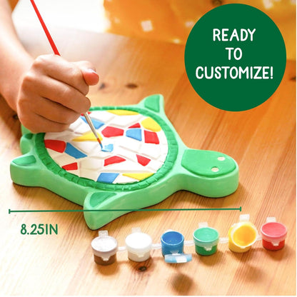 Creative Roots Mosaic Turtle DIY Stepping Stone Kit