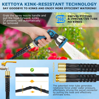 KETTOYA Non-Expanding Garden Hose Review: A Game-Changer for Your Outdoor Space