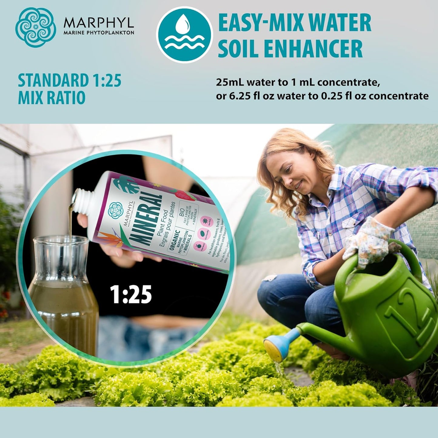 MARPHYL Universaldünger – Organischer, nährstoffreicher Dünger & Bodenverbesserer für Zimmer- & Gartenblumen, Gemüse, Sukkulenten, Bambus & Hydrokulturen