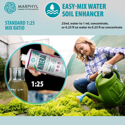 MARPHYL Universaldünger – Organischer, nährstoffreicher Dünger & Bodenverbesserer für Zimmer- & Gartenblumen, Gemüse, Sukkulenten, Bambus & Hydrokulturen