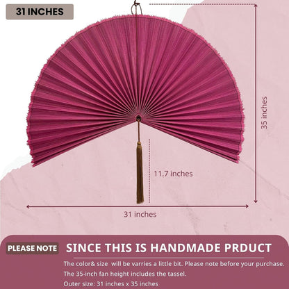 ChumDecor Fan Wall Decor: A Boho-Chic Statement Piece