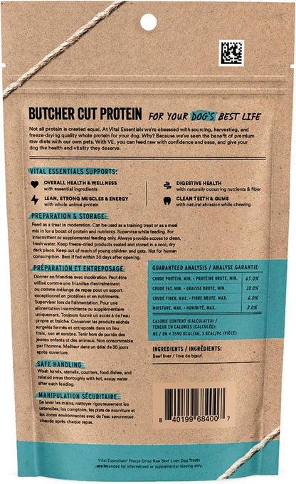 Vital Essentials Freeze Dried Dog Treats: A Cut Above the Rest