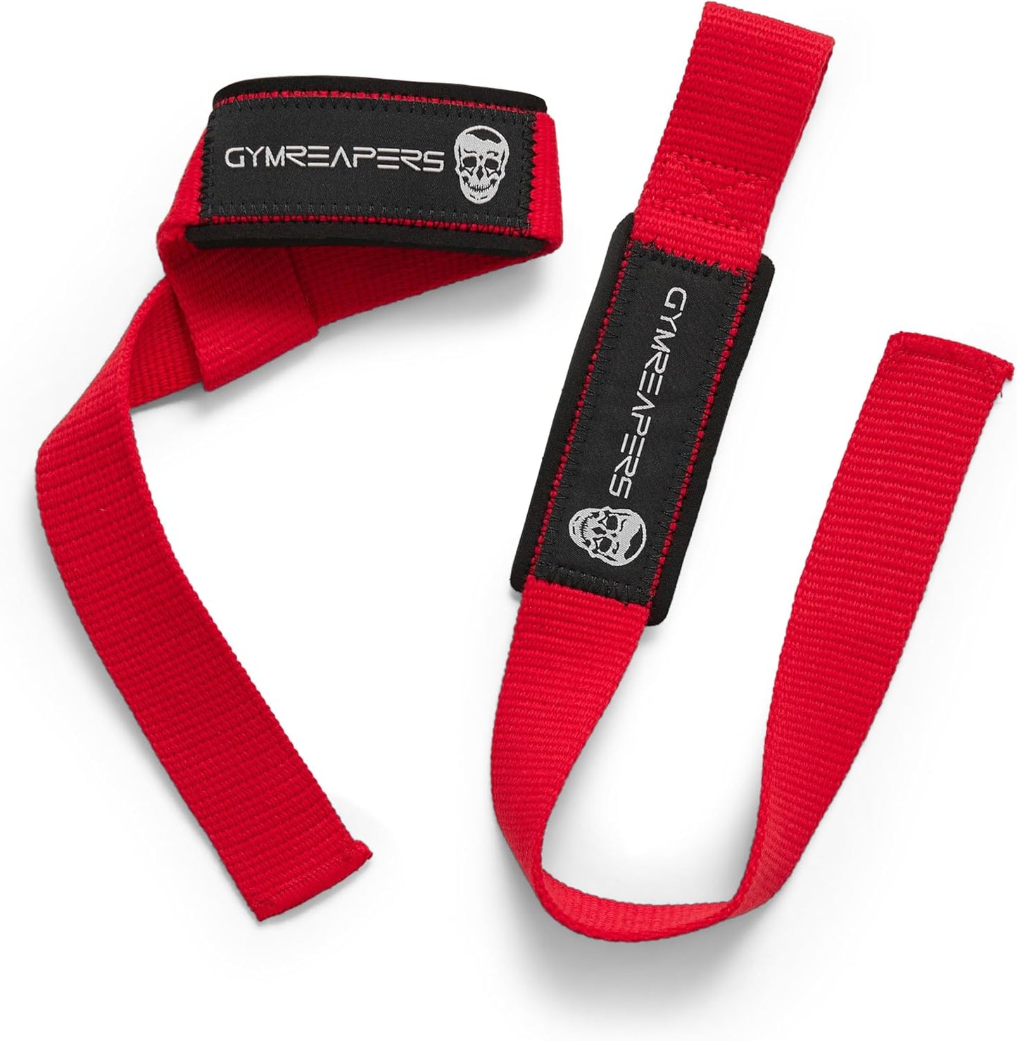 Gymreapers Hebe-Handgelenkbandagen für Gewichtheben, Bodybuilding, Powerlifting, Krafttraining und Kreuzheben – gepolstertes Neopren mit 45,7 cm Baumwolle