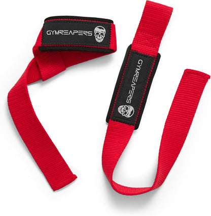 Gymreapers Hebe-Handgelenkbandagen für Gewichtheben, Bodybuilding, Powerlifting, Krafttraining und Kreuzheben – gepolstertes Neopren mit 45,7 cm Baumwolle