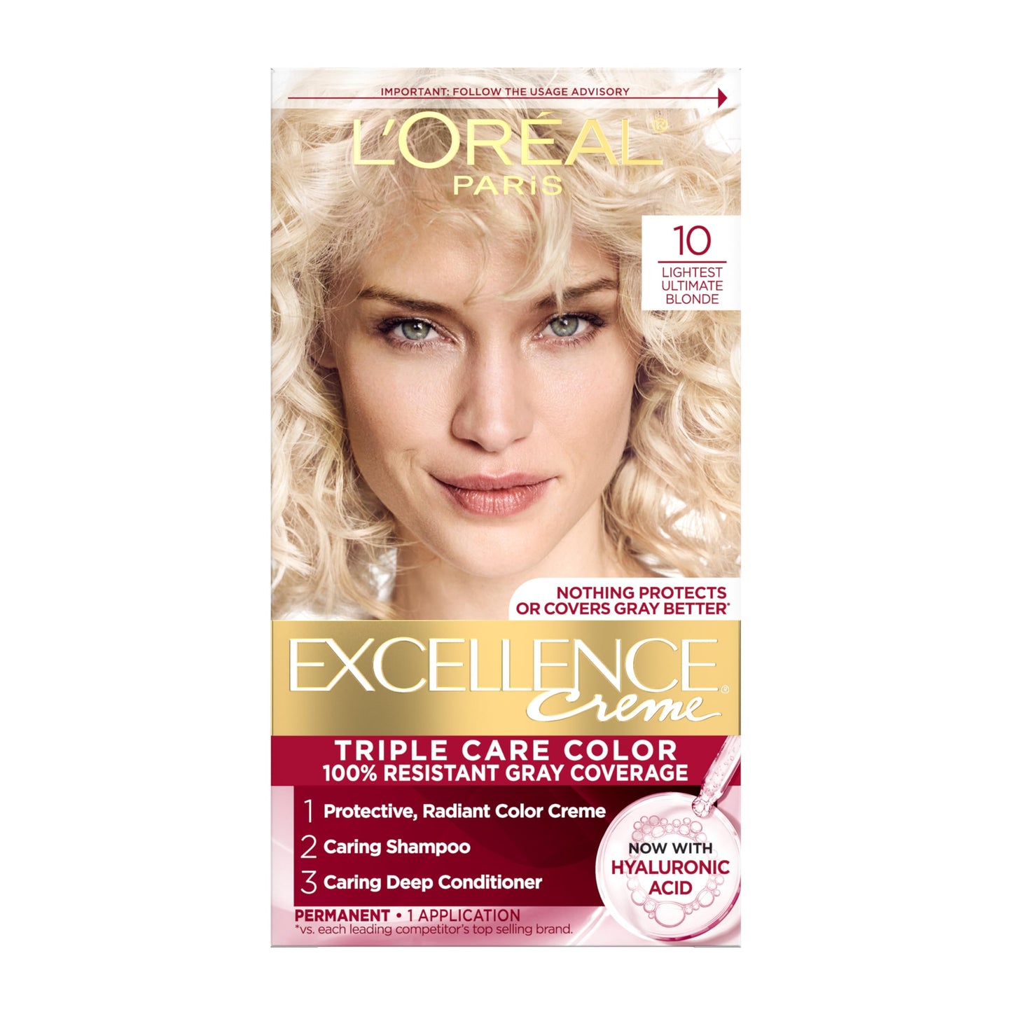 1 Count (Pack of 1)10 Lightest Ultimate Blonde