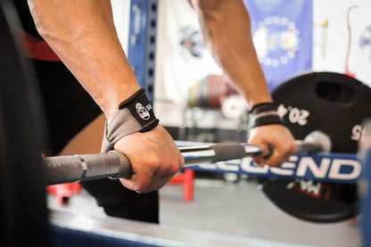 Gymreapers Hebe-Handgelenkbandagen für Gewichtheben, Bodybuilding, Powerlifting, Krafttraining und Kreuzheben – gepolstertes Neopren mit 45,7 cm Baumwolle