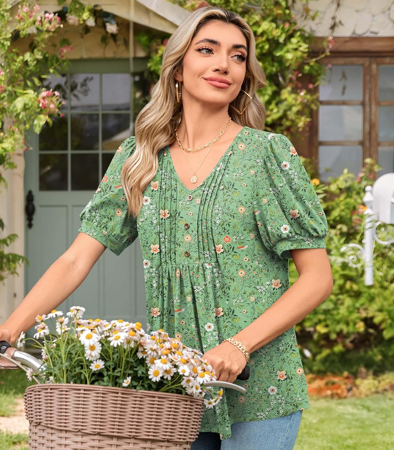 Findsweet Women's Summer Tunic Tops: A Perfect Blend of Style and Comfort
