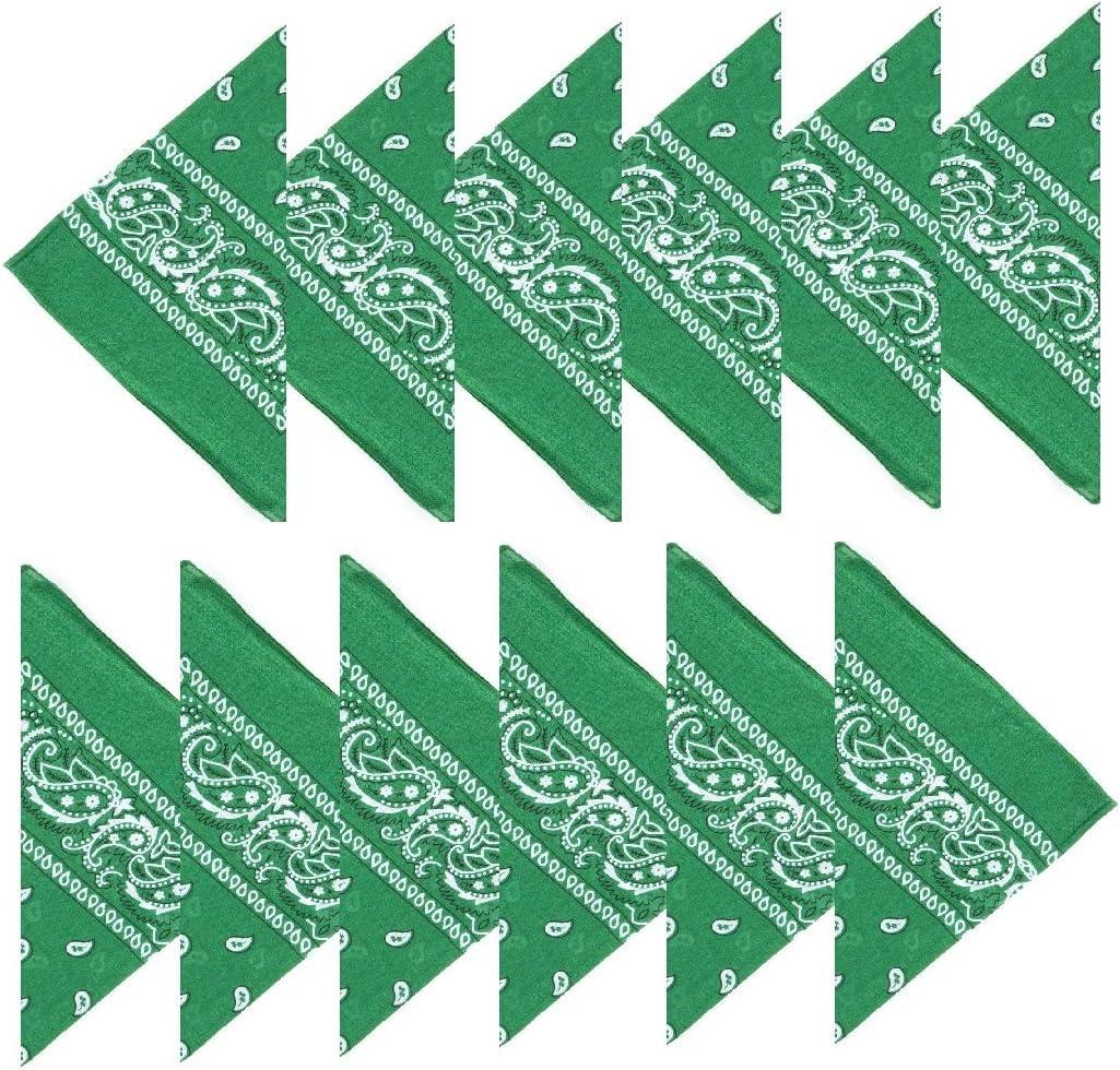 12 X Dark Green