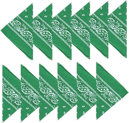 12 X Dark Green