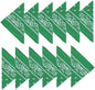 12 X Dark Green