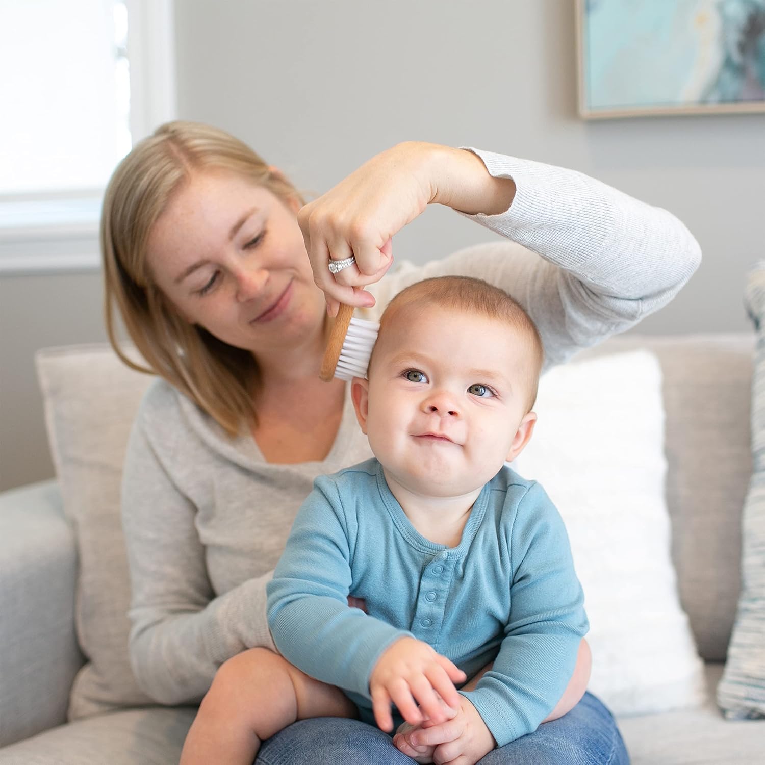 Dr. Brown's™ Soft and Safe Baby Brush + Comb