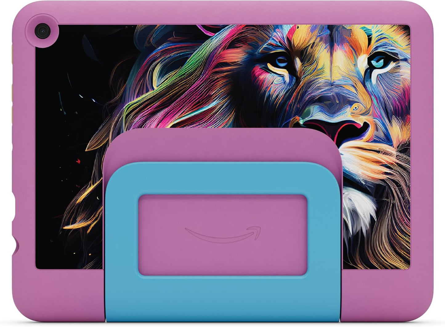 Amazon Fire HD 8 Kids tablet, includes kid-proof bumper for ages 3-5, ad-free content with parental controls, 13-hr battery, 32GB, Blue, newest model