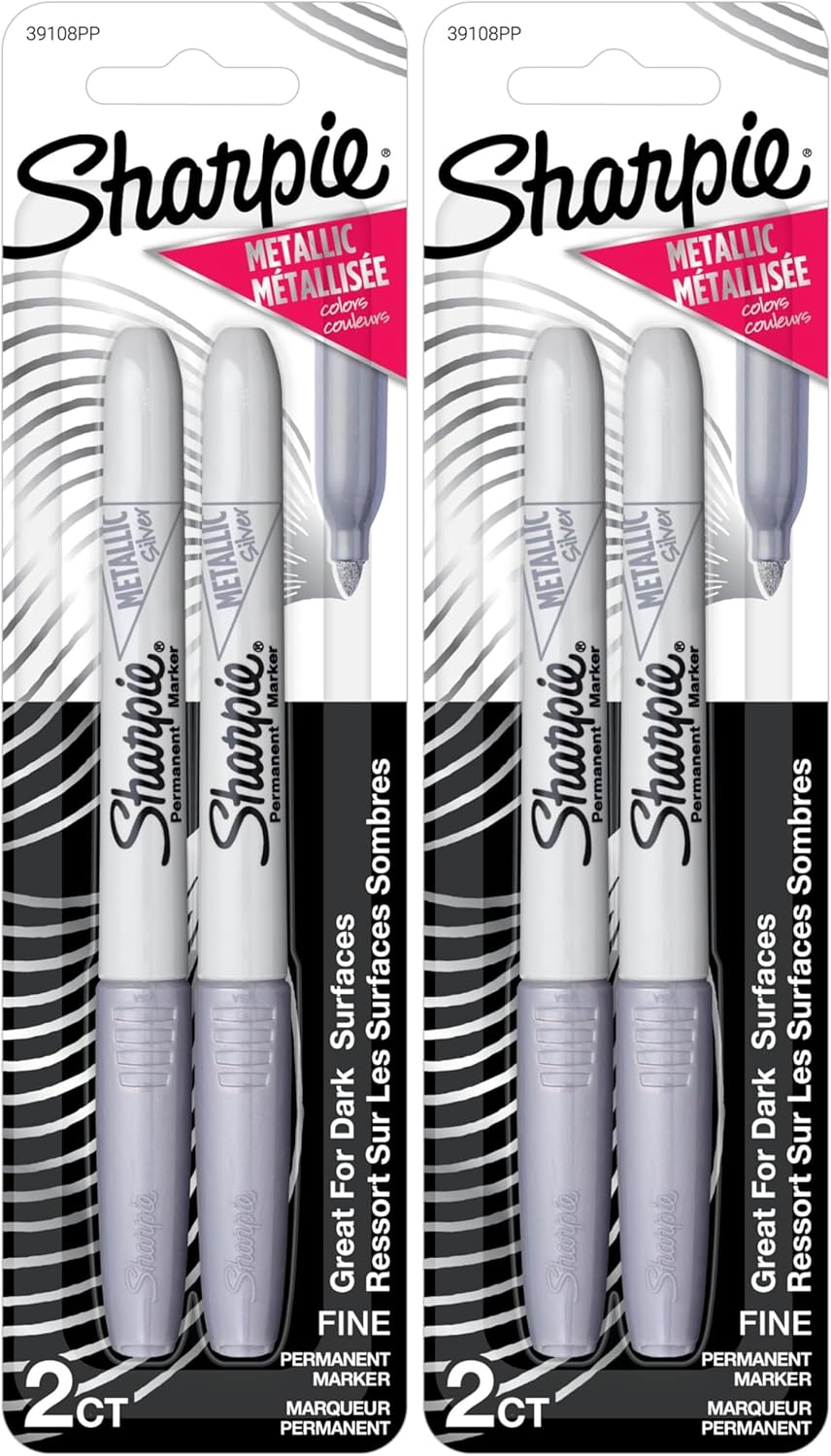 2 count (Pack of 2)Silver