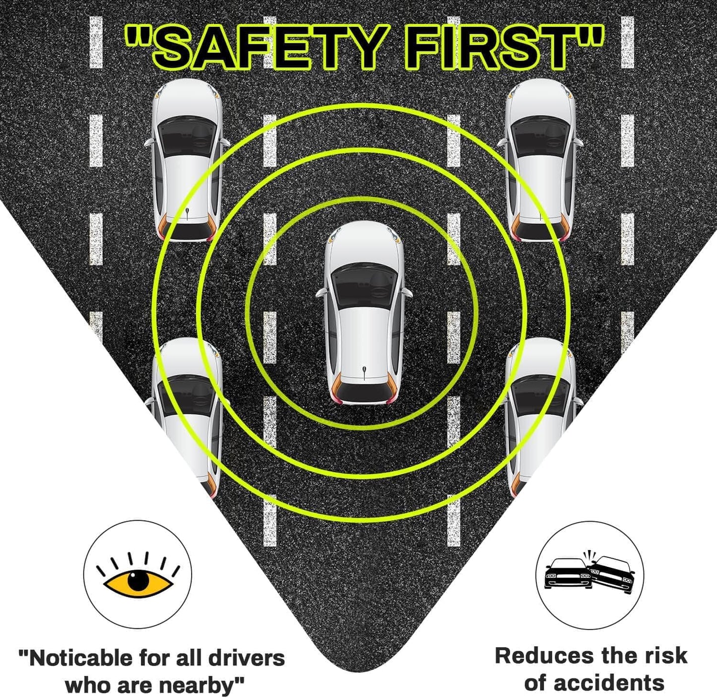 PSLER 3 Pcs New Driver Magnet for Car - Student Driver Car Magnet Funny Be Patient Student Driver Magnet Rookie Driver Car Bumper Magnets New Driver Teen Boys Girls