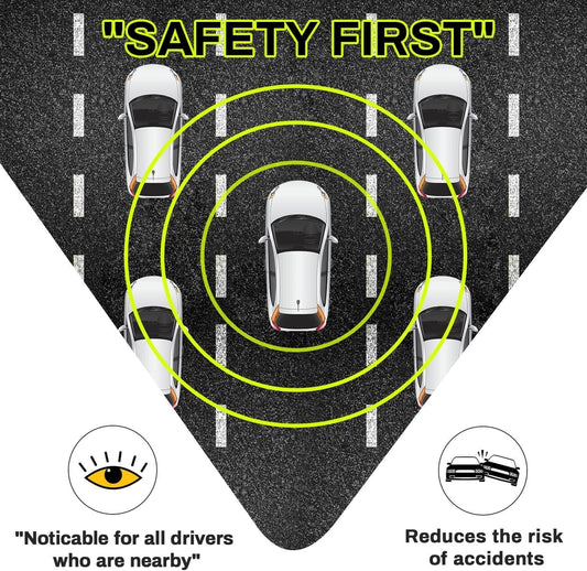 PSLER 3 Pcs New Driver Magnet for Car - Student Driver Car Magnet Funny Be Patient Student Driver Magnet Rookie Driver Car Bumper Magnets New Driver Teen Boys Girls