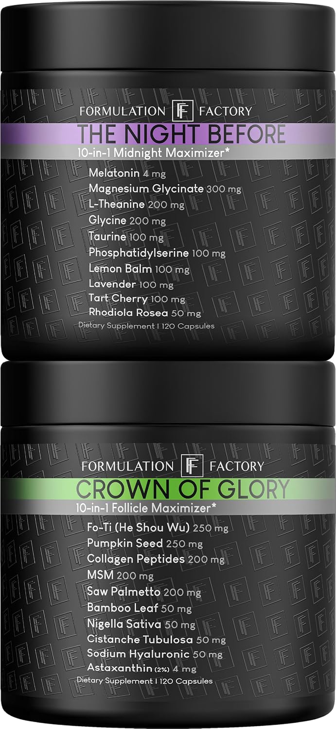 Formulation Factory The Night Before x Crown of Glory (Bundle)