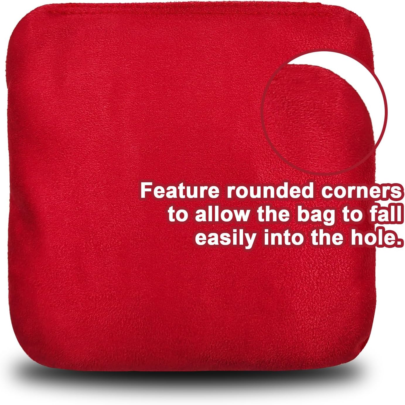 Dual Sided Corn Hole Bags Professional Cornhole Bags Set of 8 Regulation Corn Hole Bean Bags