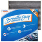 Spearhead Odor Defense Breathe Easy AC & Heater Cabin Filter | Fits Select 2016-2025 Toyota, Lexus, Subaru, 2016-2023 CX-9 Like OEM | Up to 25% Longer Lasting w/Activated Carbon (BE-157)
