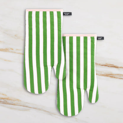 Kate Spade Botanical Stripe Oven Mitt: A Chic Kitchen Essential