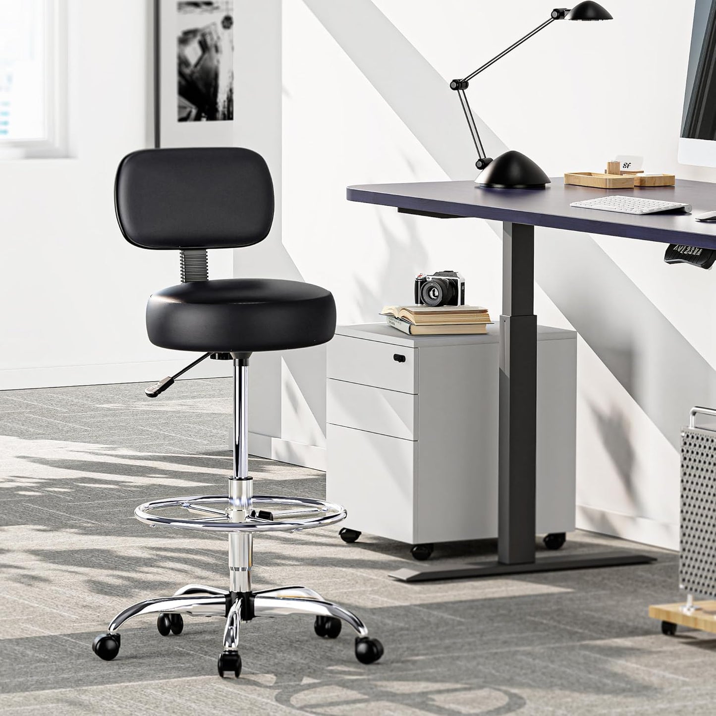 SUPERJARE Drafting Chair Review: Comfort Meets Functionality
