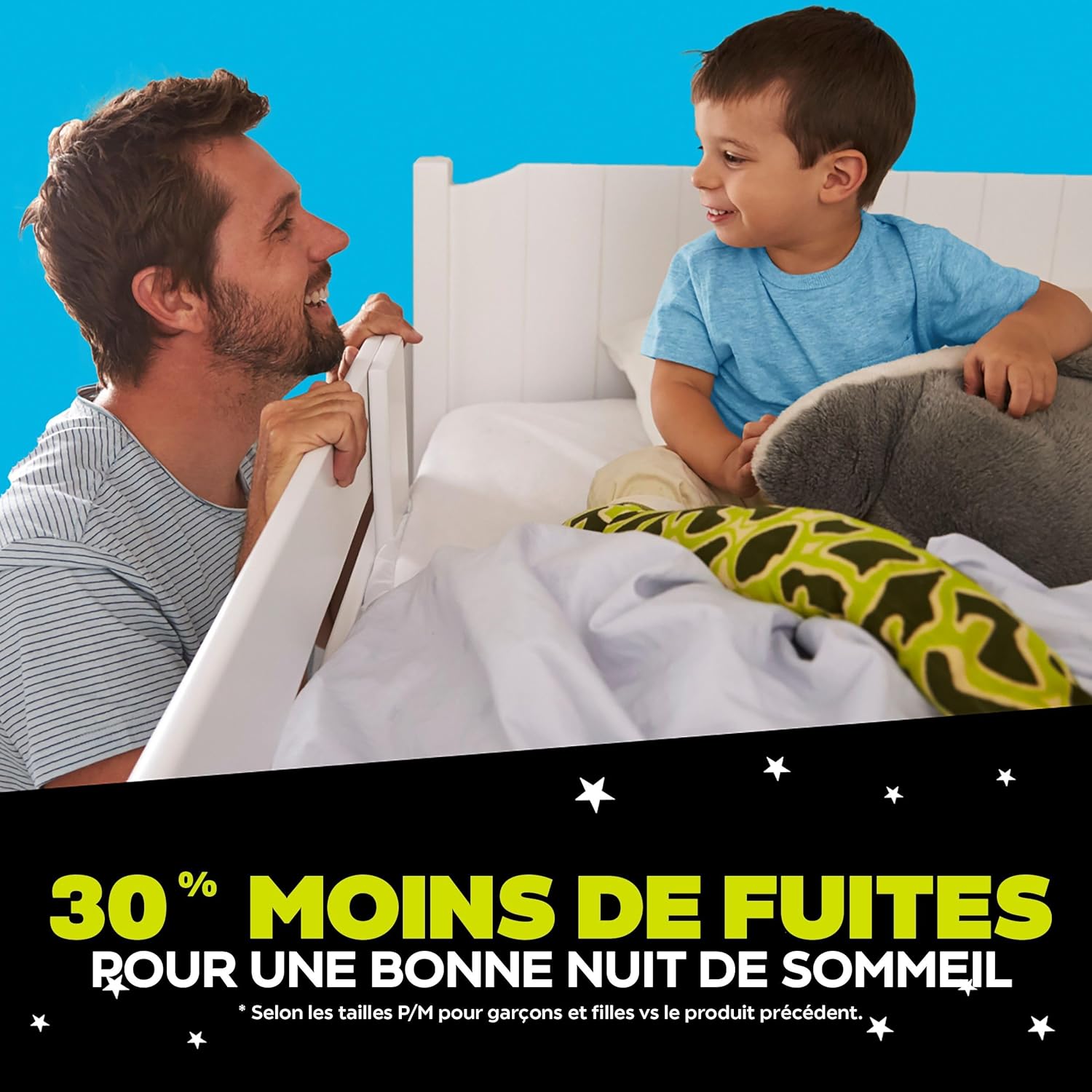 Ninjamas Boys Bedwetting Underwear, Overnight Protection, Ultra Absorbent, Hypoallergenic, Size S/M (17-32 kg), 44 Count,