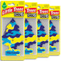 LITTLE TREES Car Air Freshener | Hanging Tree Provides Long Lasting Scent for Auto and Home | Black Ice, 24 Air Fresheners