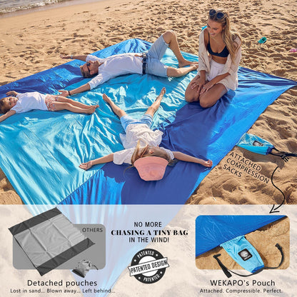 Wekapo Beach Blanket Review: A Game-Changer for Sand-Free Beach Days