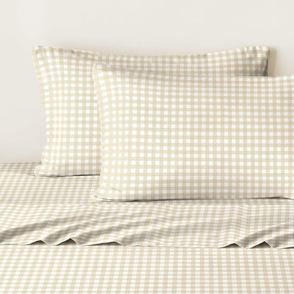 Wake In Cloud Gingham Bed Sheets Set Review: A Fresh Take on Classic Comfort
