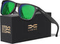 Mirrored Green/Matte Frame
