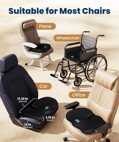 Everlasting Comfort Memory Foam Seat Cushion Review