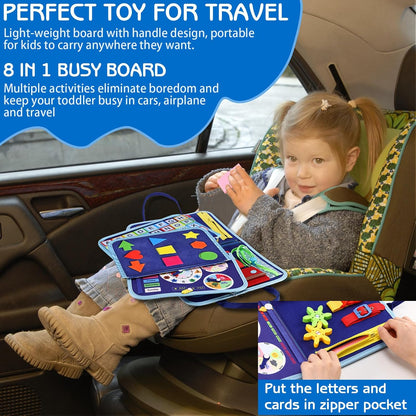 Esjay Toddler Busy Board: A Fun and Educational Montessori Toy