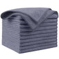 AIDEA Microfiber Cleaning Cloth, 50PK, Microfiber Towels for Cars, Premium Wash Cloths, Dusting Cloth Cleaning Rags, Absorbent Towels for SUVs, House, Kitchen, Window, Cleaning Supplies12×12"