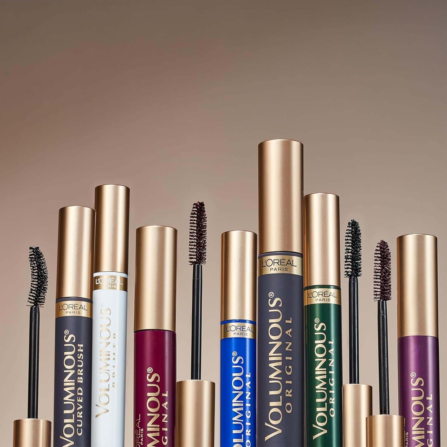 L'Oréal Paris Voluminous Original Mascara, Wimpern tuschen für Volumen und Trennung, nicht verklumpende Formel für weiche und geschmeidige Wimpern, Blackest Black 8,5ml