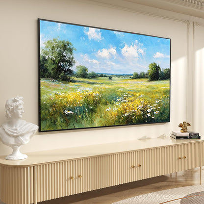 Supcline Ultra Slim TV Wall Mount for 42 to 100 inch Flat & Frame TVs Only, 0.31” Low Profile Flat to Wall TV Mount, Micro Gap Wall Mount tv Bracket, Hold up to 176 lbs, Blends in Any Interior