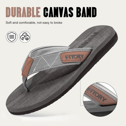 FITORY Men's Flip-Flops: The Perfect Blend of Comfort and Style