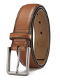 CHAOREN Men's Leather Belt - 1 3/8" Dress Belt for Business & Casual Wear