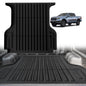 TripleAliners Truck Mat Compatible with 2019-2026 Chevy Silverado 1500 / GMC Sierra 1500 6.6FT Accessories, Truck Bed Mat Heavy Duty Custom Fit All Weather Protection TPE Pickup Liner, Standard Bed