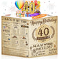 21st Birthday Card,3D Pop Up Funny 21st Birthday Decorations for Girls Granddaughter Sister,Happy 21 Year Old Birthday Gift for Daughter,Great 21Year Old Gifts Idea for Her,Jumbo Rose Glod In 2005