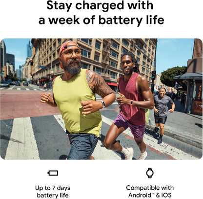 Google Fitbit Charge 6 Advanced Health and Fitness Tracker with Built-in GPS, Stress Management Tools, Sleep Tracking, 24/7 Heart Rate and more -- Black/Blac