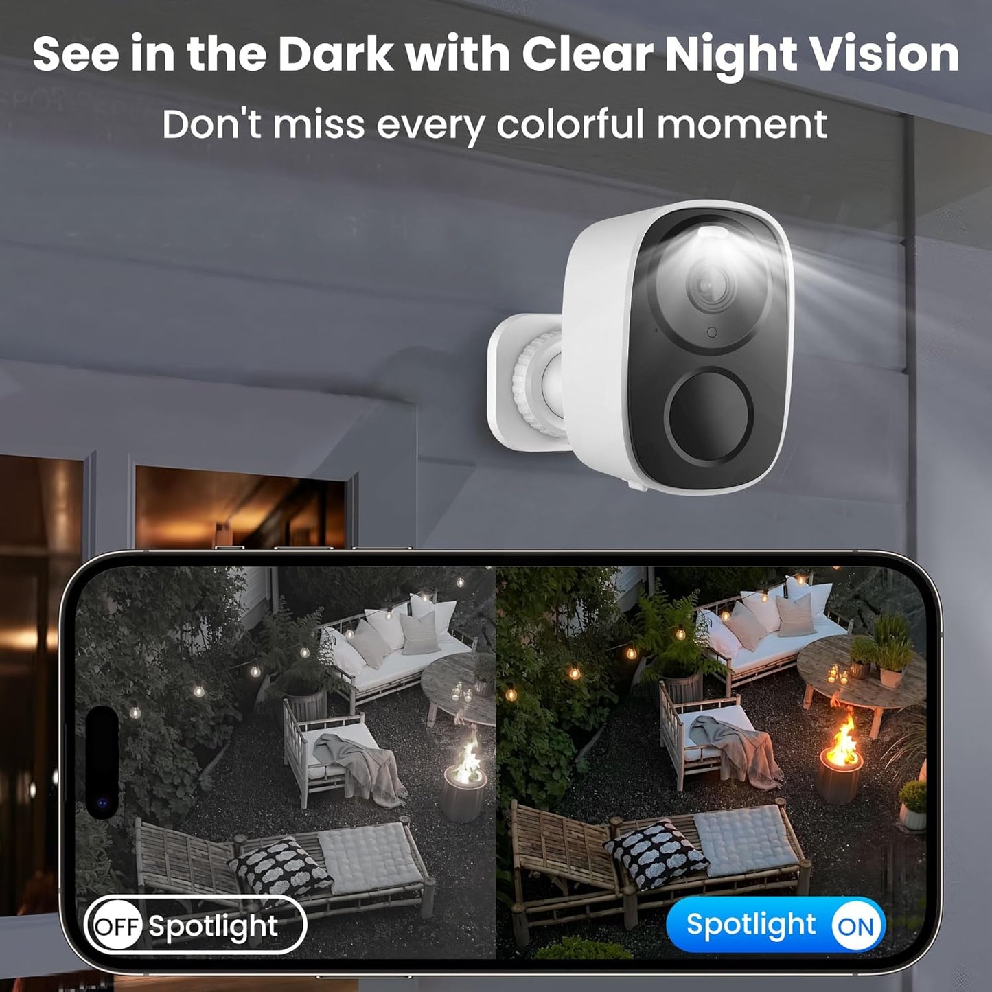 Upgraded 2026 2K Security Cameras for Outdoor Use
