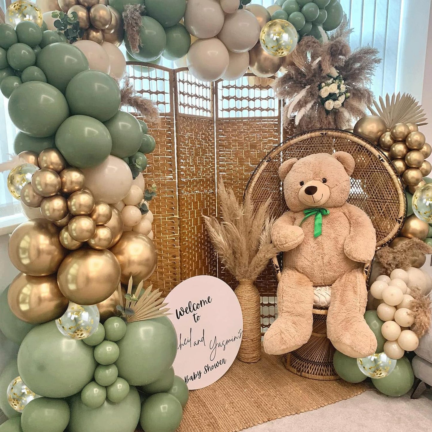 Blush Pink Ballons Girlande Bogen Kit, 144 Stücke Retro Rosa Roségold Sand Weiß Konfetti Ballons für Brautparty Valentinstag Hochzeit Verlobung Geburtstag Party Dekorationen……