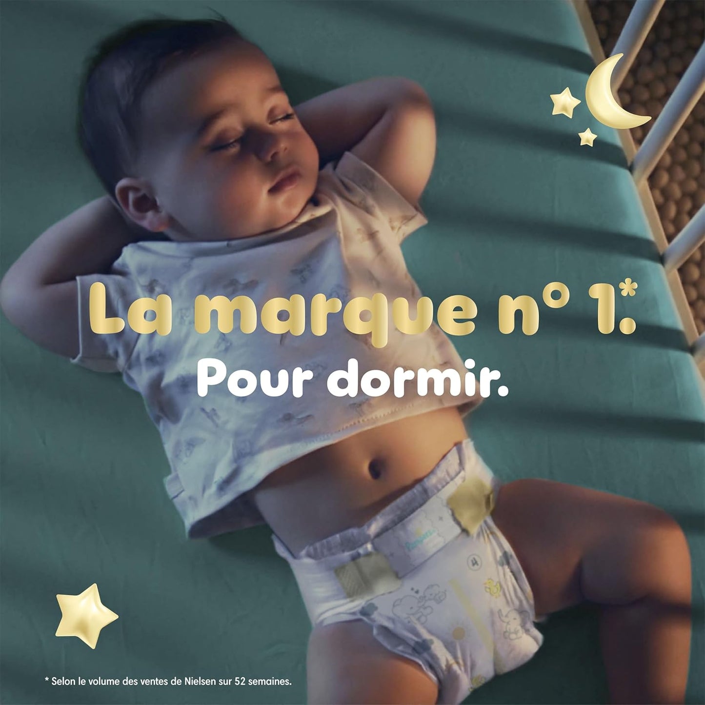 Pampers Swaddlers Windeln, Größe 0 (bis 4,5 kg), 84 Stück, Saugfähig, Hält Babys trocken und bequem, Hautverträgliche Einwegwindel